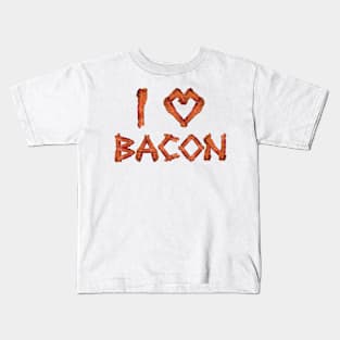 I Love Bacon Kids T-Shirt